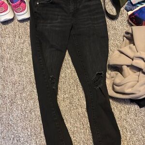 Art Class Black Distressed Skinny Jeans